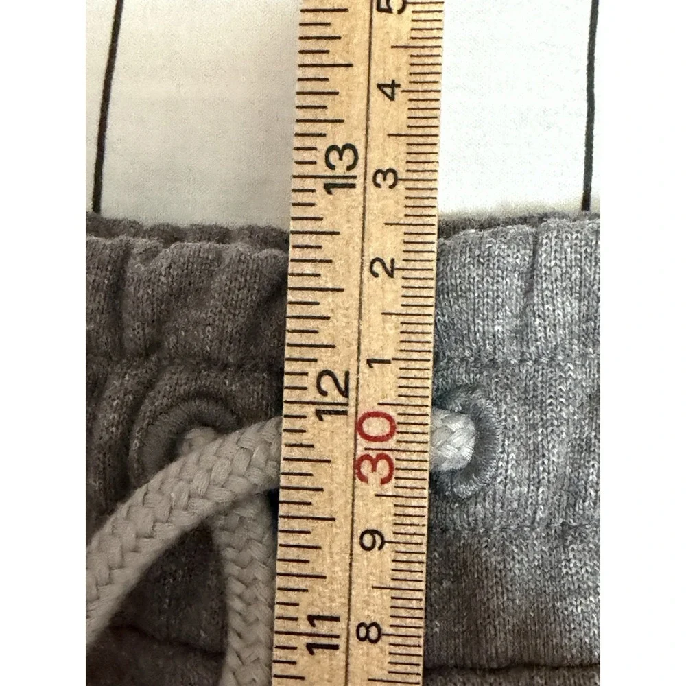 The North Face Men's Heavyweight Box Fleece Sweatpants Size Large Heather Gray